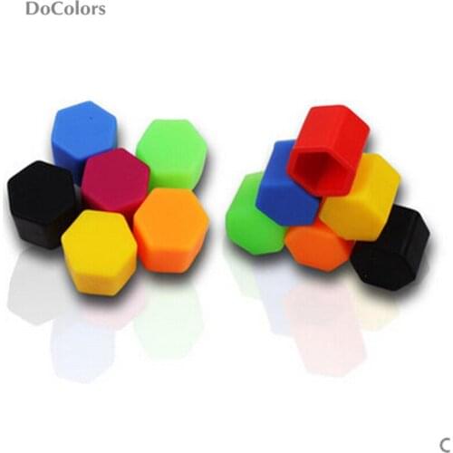 DoColors Car Wheel Hub Nuts Bolts Screw Cover case For Audi Q3 Q5 SQ5 Q7 Q8 A1 A3 S3 A4 A6 A7 S6 S7 A8 S4 RS4 A5 S5 RS5 8T 8R