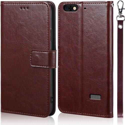 Luxury Leather Flip Book Case for Huawei Honor 4C G Play Mini C8818 CHC-U01 4C Pro Wallet Stand Case Phone Cover Bag