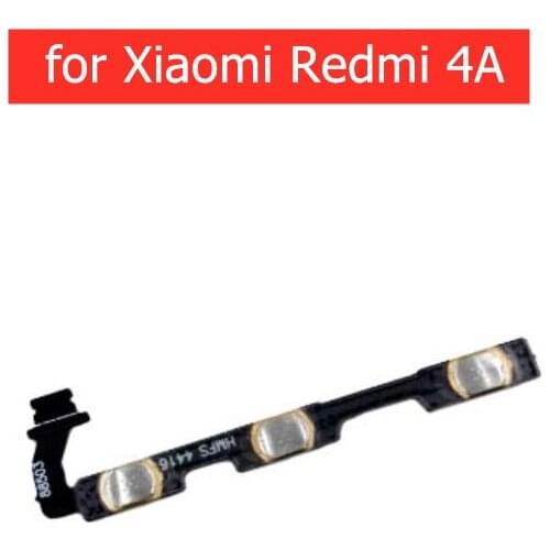 For Xiaomi Redmi 4a Power Volume Side Key button Flex Cable On Off Switch Flex Cable Replacement Repair Parts