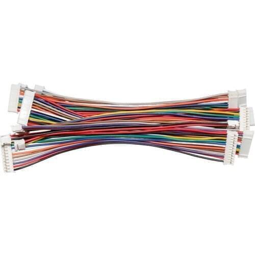 PH2.0 pitch 2P/3P/4P/5P/6P/7P/8 pin male to male harness cable 2.0MM pitch 100MM double head customization made