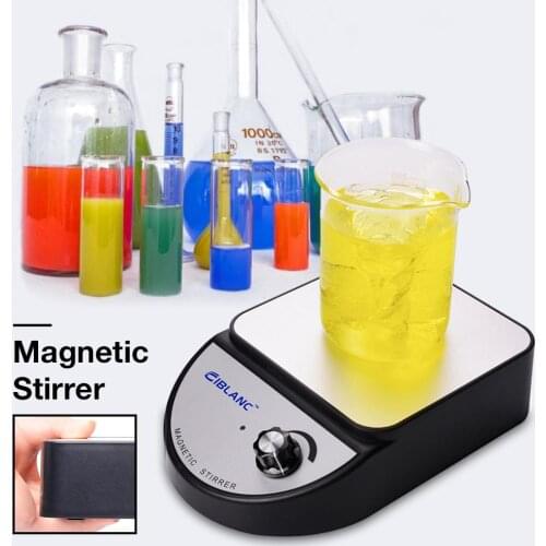 Lab Magnetic Stirrer Mixer with Stir Bar Max Stirring Capacity 3500ml Max Mixing Speed 3500 rpm/min for Homebrew Manual Lipstick