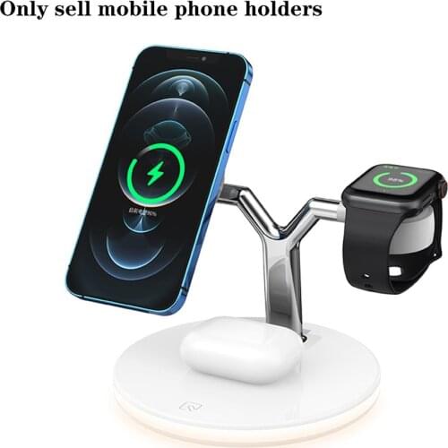 3 In 1 Magnetic Wireless Charger 15W Fast Charging Station For IPhone 12 Pro Maximum Chargers For Apple Watch Airpods Pro