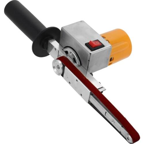 Multifunctional Handheld Adjustable Speed Mini Sanding Machine Angle Grinder Micro Polishing Machine belt sander DIY Power Tool