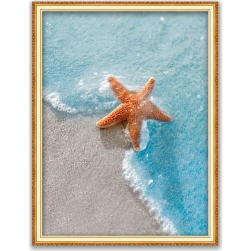 Nature DIY Cross Stitch 11CT Embroidery Kits Craft Needlework Set Cotton Thread Printed Canvas Decoration Dropshipping Wholesale