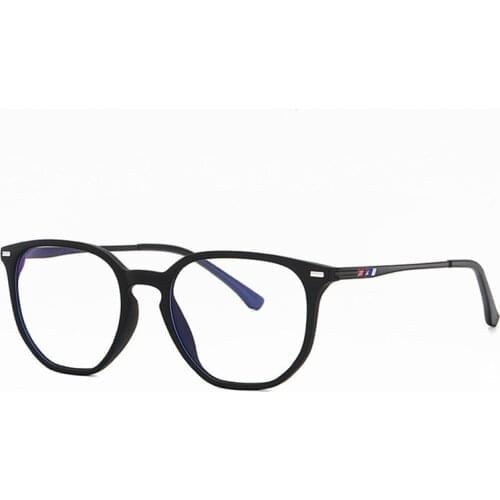 OEYEYEO New Fashion Mens And Womens Blue Light Proof Goggles TR90 Polygon Frame Metal Legs Are Available In Five Colors