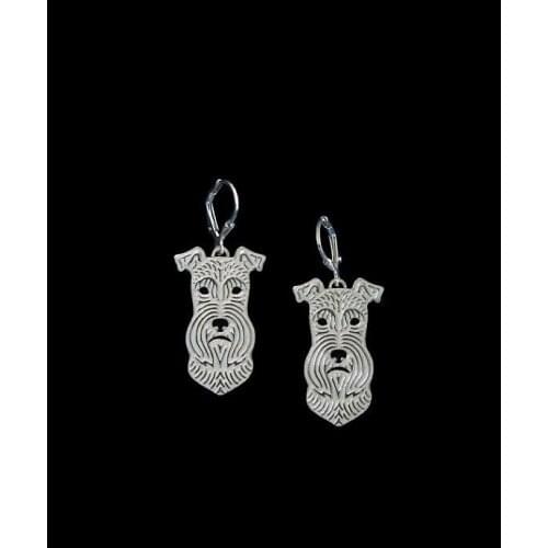 Drop Shipping-Miniature schnauzer Earrings