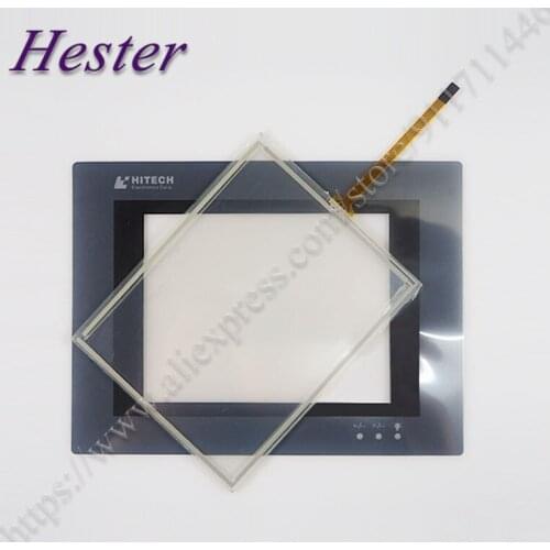 PWS5610T-S Touch Screen Glass Panel for HITECH PWS5610T-S Touchpad Digitizer and Overlay Protective Film