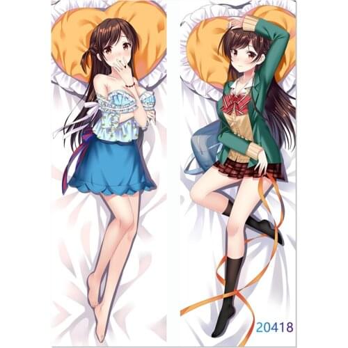 Japanese Anime Sexy Girl Male Hug Pillowcase Custom Cushion Cover Pillowcase Adult Double-sided Printing Dakimakura Otaku Gift