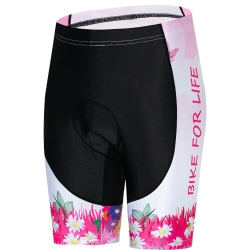 4D Gel Padded Women Cycling Shorts Cycling Underwear Shockproof Bicycle Shorts Riding Shorts