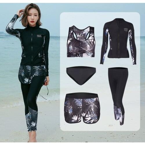 Women Men Long Sleeves set Rashguards Swimsuit Full Bathing Suit Sun UV Protection Rash Guard Fitness Yoga Athletic Tracksuits