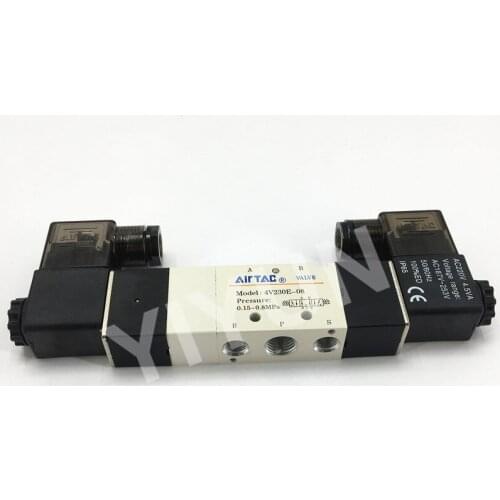 4V230E-06 4V230E-08 Pneumatic components AIRTAC original 5 Way 3 Position solenoid valve One year warranty 2 orders