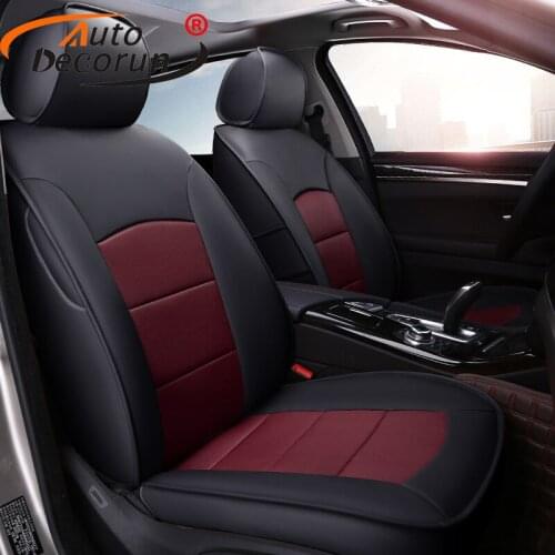AutoDecorun Leather Covers Seat for Mercedes-Benz R350 R320 R300 R400 R500 Seat Cover Cowhide Car Seat Cushion Accessories 22PCS