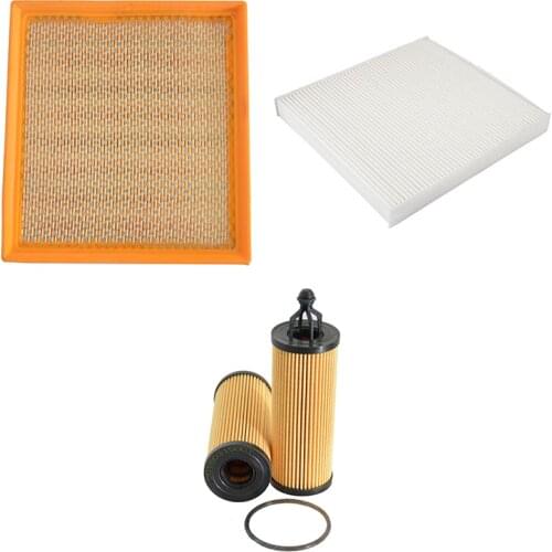 Car Air Filter Cabin Filter Oil Filter For Jeep Grand Cherokee Wk2 3.0l 3.6l 2009- 04861756aa 68079487aa 68191349aa