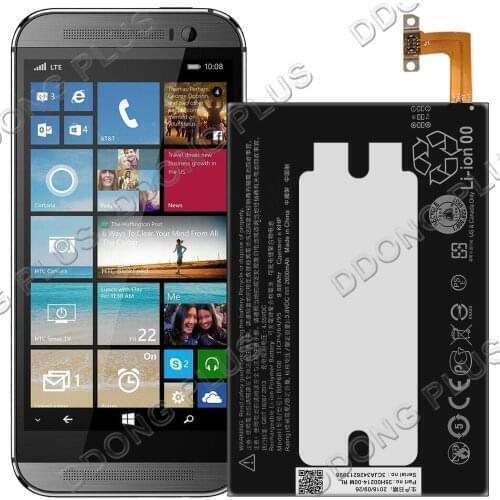 B0P6B100 Battery For HTC One M8 HTC6995LVW Battery 35H00214-00M Replacement Repair Part