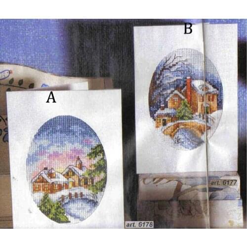 FREE Shipping popular Full Set cross stitch card Home House, special greeting card