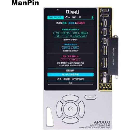 For iPhone Ambient Light Sensor Programmer Tester Screen Original Color Battery Vibrator Repair Date Read Write Cable Detection