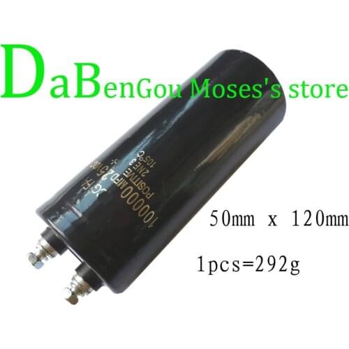 25V 100000uf Electrolytic Capacitors capacitance Radial 50x120mm (100pcs)