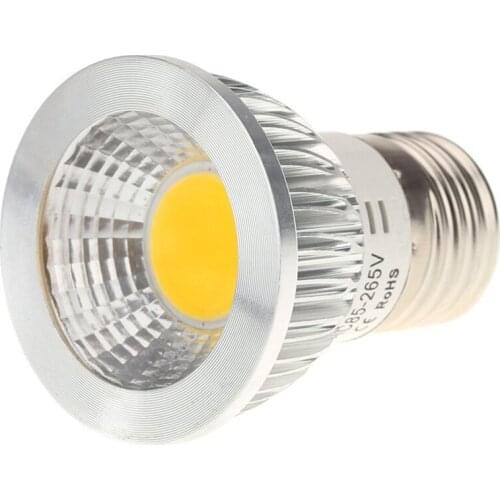 E27 5W COB Headlights LED Lamp Light Energy Saving High Performance Bulb Lamp 85 - 265V Warm White