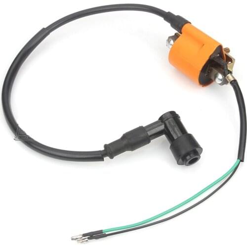 Motorcycle CDI Ignition Coil High voltage package coil electrical components For 70 90 110CC 2 cylinders engine ATV Dirt-Bike