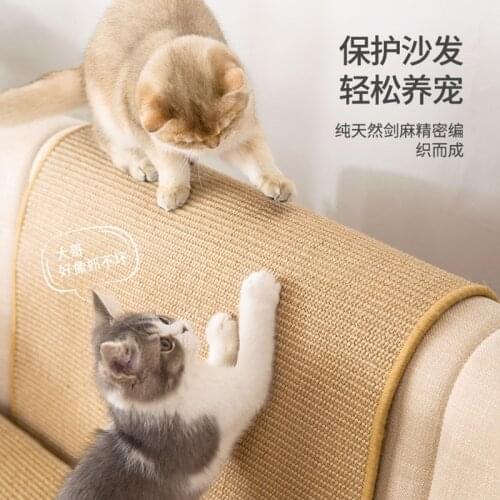 Cat Scratcher Sisal Mat Board Cat Scratch for Sharpen Nails Scraper Cats Tree Cat Toys Chair Table Sofa Mats Furniture Protector