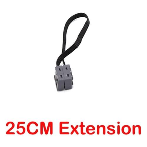 [MOC Hub] 25c, Extension Technical Building Blocks Toys Compatible Major Brand Power Function Extension Wire