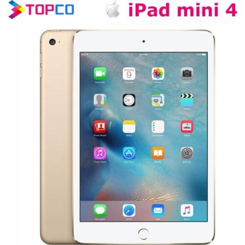Apple iPad mini 4 Factory Unlocked Original Tablet 4G version&WIFI version 7.9" Dual-core A8 8MP RAM 2GB ROM 128GB Fingerprint