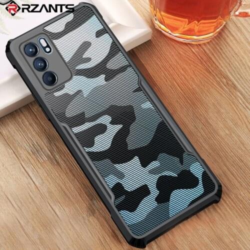 Rzants For OPPO Reno 6 5G Reno6 Pro 5G Reno6 Z 4G Case Hard [Camouflage] Shockproof Slim Camera Protection Cover