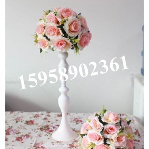 Special offer new and top quality lead to take wedding props wedding road lead flower-pink