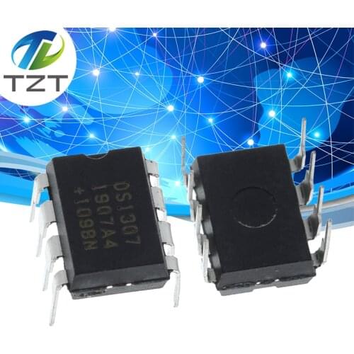TZT 10pcs DS1307 1307 DIP-8 Real Time Clock 64x8 Serial I2C RTC new original