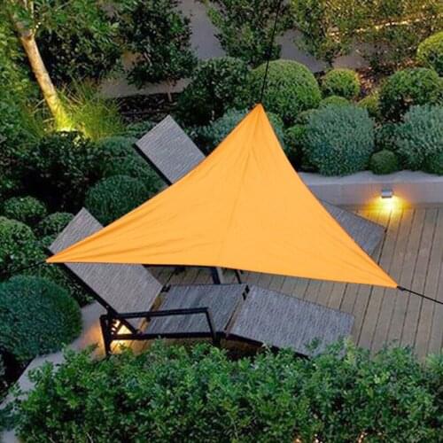 Outdoor Triangular Awnings Waterproof Sun Shelter Sunshade Protection Outdoor Canopy Garden Patio Pool Shade Sail Awning
