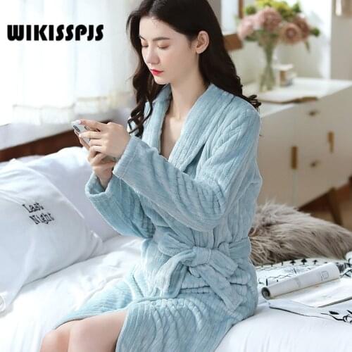 Женские банные халаты WIKISSPJS China At AliExpress