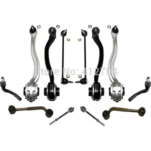 12 piece/set for Mercedes C-CLASS W203 S203 C209 CLK control arm kits Tie Rod End Link Stabiliser OEM 2033304011 2033303911
