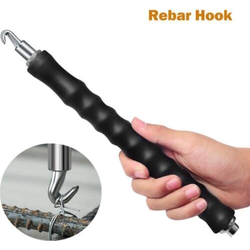 PCS Rebar Tie Wire Twister Hook Automatic Concrete Metal Wire Twisting Fence Pull Tie Tool Curved and Straight Hooks remarkable