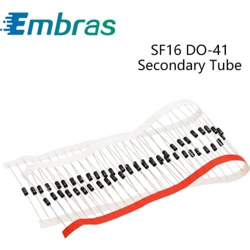20Pcs Super Fast Recovery Rectifier Diode DO-41 1A 400V SF12 SF14 SF16 SF18 Electronic Components PCB SF