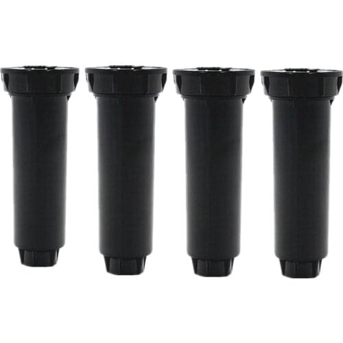 4PCS 1/2“ Automatic Pop Up Sprinkler Grounding Nozzle Stadium Lawn Rotating Sprinkler Spraying Nozzle Yard Irrigation Fittings