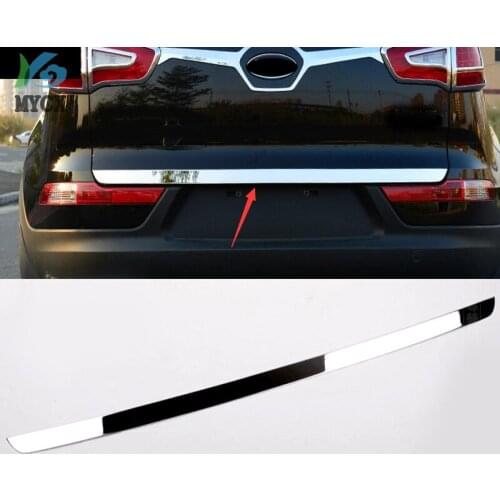 FOR KIA SPORTAGER accessories made of high quality stainless steel trunk sportager trunk lid trim decorati 2011-2015