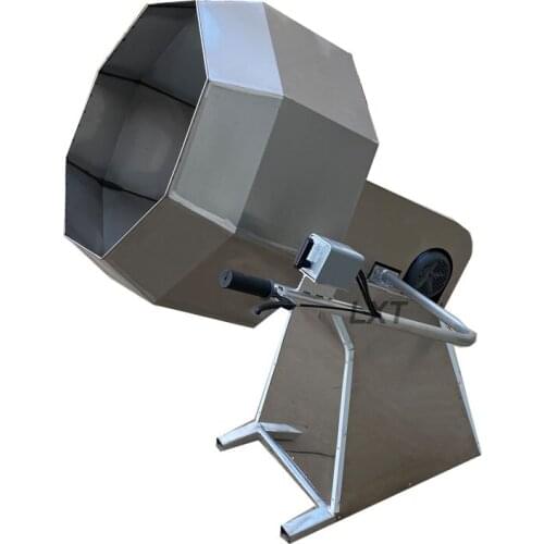 Flavored Nut Octagonal Rice Chips Snack Potato Chip Puffed Corn Flavoring Food Seasoning Machine