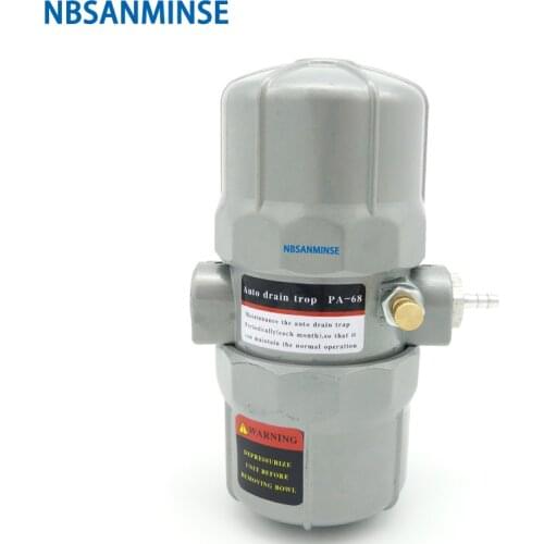 Auto Drain SRPS-15 G 1/2 PA-6 Gas Tank Air Compressor Automatic Drain Valve Drainer NBSANMINSE