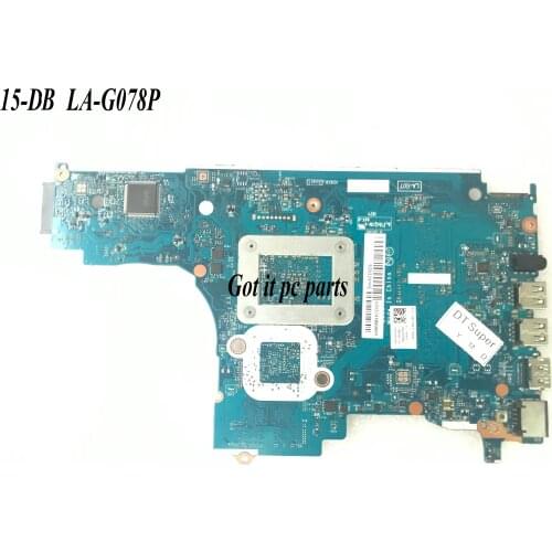 PROMPT DELIVERY EPV51 LA-G078P MOTHERBOARD For HP 15-DB MAINBOARD ONBOARD CPU A9-9425 90 DAYS WARRANTY
