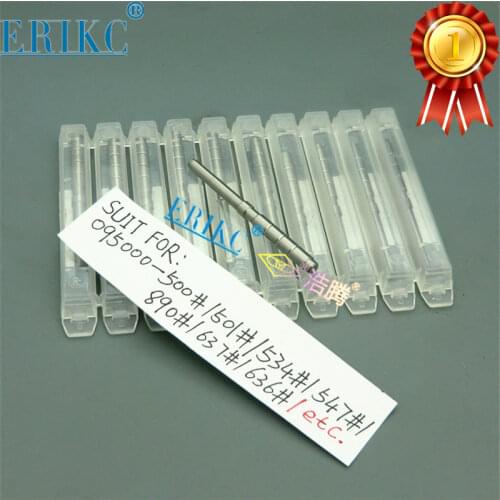 ERIKC Slivery Control Stem 5004 and Injector Valve Rod Length=52.7mm for Injection 095000-5342 / 095000-5344