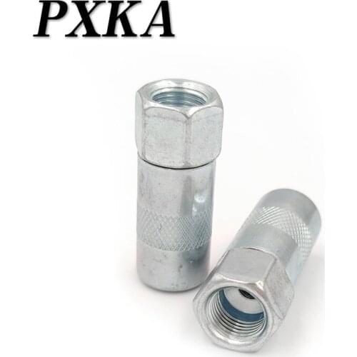 Tool grease gun nozzle automobile excavator flat head grease gun nozzle hose fittings