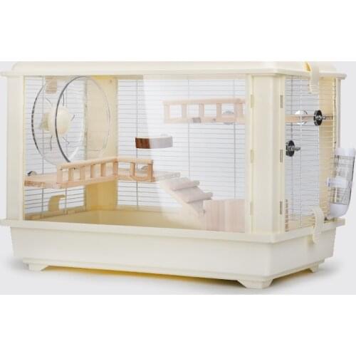 Pet Cage Hamster Djungarian Hamster Honey Kangaroo Cage 60 Base Heightening Oversized Acrylic Transparent Ornamental Supplies