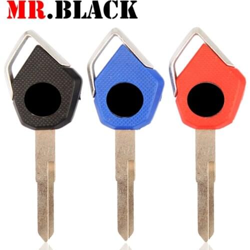 Motorcycle Uncut Blade Blank Key For Kawasaki Ninja Z1000 H2 H2R ZX6R ZX10R ZZR400 Z750 Z800 Z1000 VERSYS ER6N ER6F ER6R