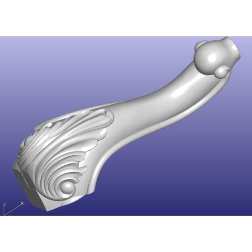 Furniture table desk cabinet chair sofa bed leg 3D model STL format file Artcam 330