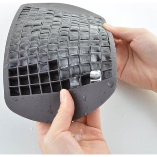 Mini Crushed ice 160 Grid Food Grade Silicone Ice Cubes Fruit Ice Cubes DIY Small Ice Cube Mold Square Kitchen Accessories