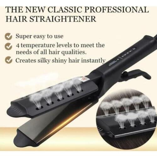 New Hair Straightener Four-gear Temperature Adjustment Ceramic Tourmaline Ionic Flat Iron Hair Straightener For Women