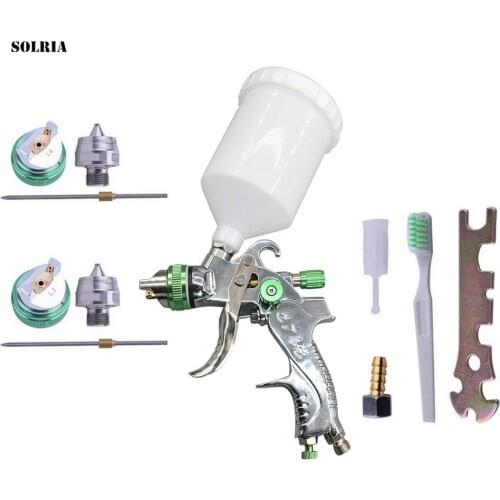 G2008 Pneumatic Spray Gun Sprayer Nozzle 1.4/1.7/2.0MM Spray Gun Nozzle Kit Group Large Capacity Professional Painting for Car