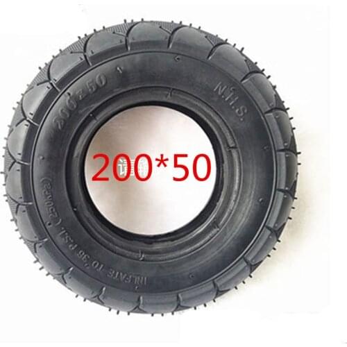 Small Dolphin 8 inch electric scooter tire 200X50 inner and outer tire 200 * 50 inner tire outer tire thick wear-resistant