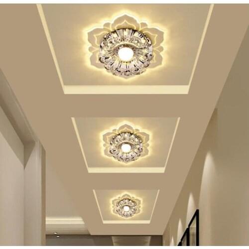 Flower Shape LED Ceiling Lights for Room Modern 3Colors Ceiling Lamps for Living Room Bedroom Kitchen Indoor Lighting Home Decor
