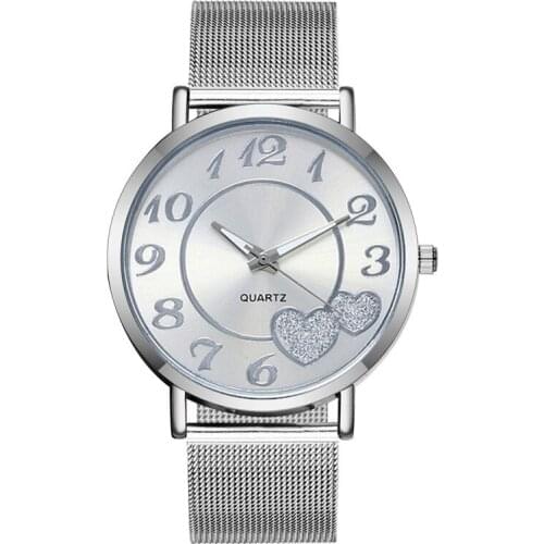 Women Mesh Watch New Arrival Hot Selling Ladies Steel Fashion Casual Business Watch